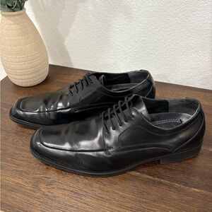 Stacy Adams Black Leather Oxfords